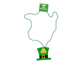 Wholesale St Patricks Day Pendant Bead Necklace