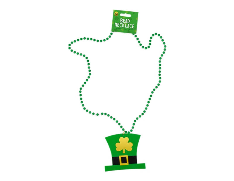 Wholesale St Patricks Day Pendant Bead Necklace