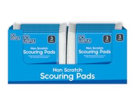 Wholesale Pearl Nonscratch Scouring Pads 3pk CDU