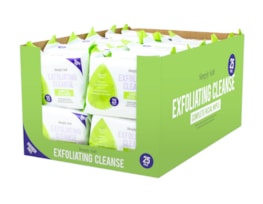 Exfoliating Cleanse Facial Wipes - 25 Pack