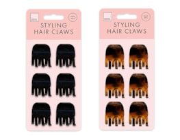 Wholesale Hair Claws 6 Pack