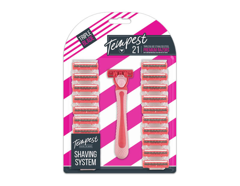 Ladies Three Blade Razor 21pk