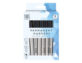 Wholesale Permanent markers 8pk