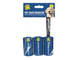 Wholesale PET hair roller & refills 3 rolls