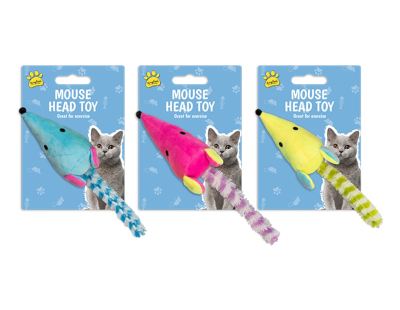 Wholesale Mouse Head Cat Toy