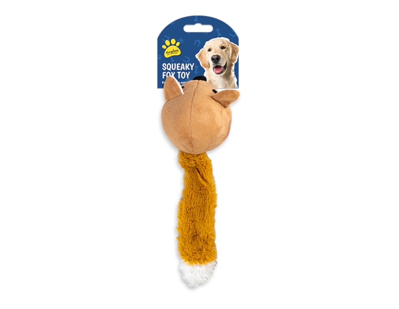 Squeaky Fox Toy