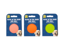 Wholesale glow in the dark dog ball