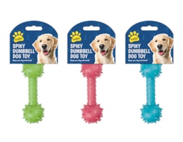 Wholesale Spikey Dumbbell dog toy| Gem imports Ltd