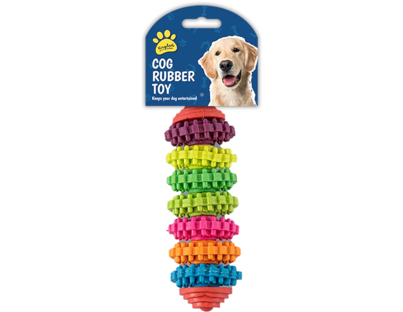 Cog Rubber Dog Toy