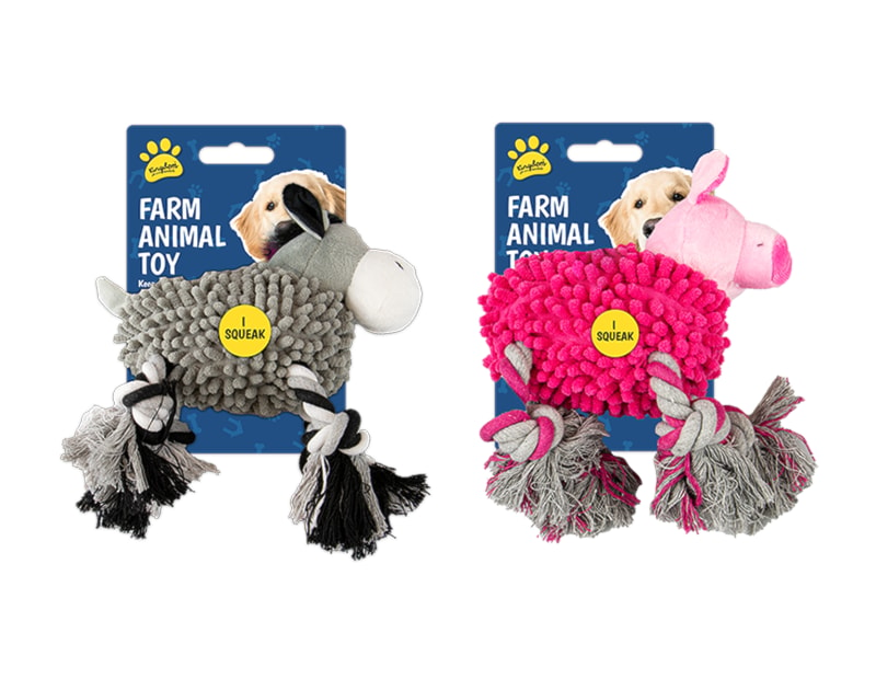 Farm Animal Dog Toy