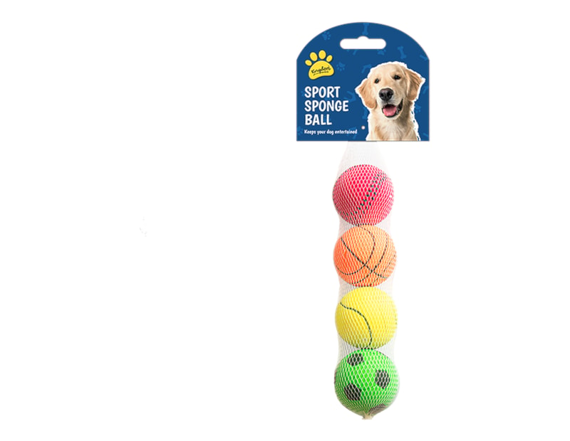 Wholesale Sport Sponge Ball 4 Pack