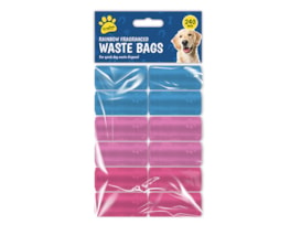 Wholesale Rainbow Fragranced Doggy Poo Bags 240pk