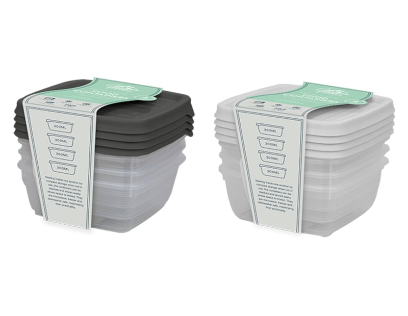 Wholesale Plastic Container 4pc Set