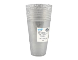 Wholesale Plastic Spirit Glasses 8pk