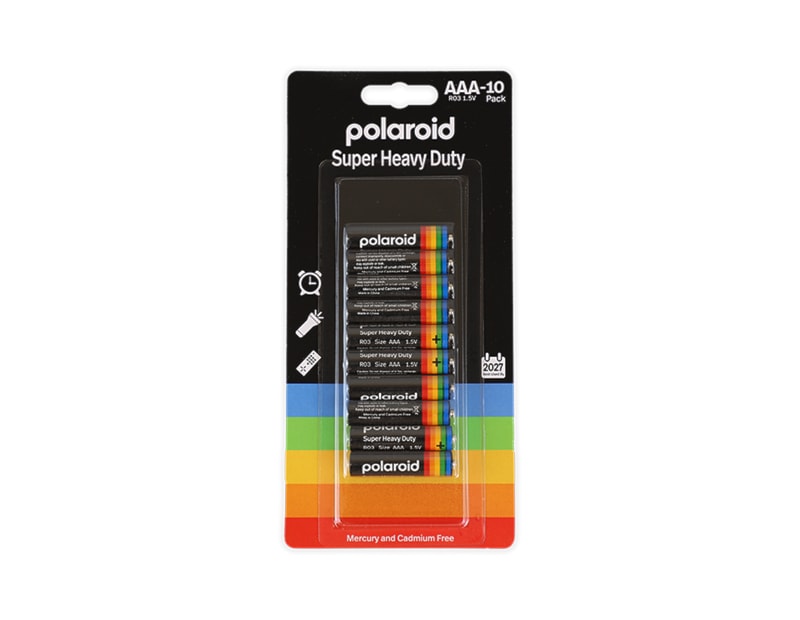 Wholesale POLAROID AAA HEAVY DUTY 10 PACK