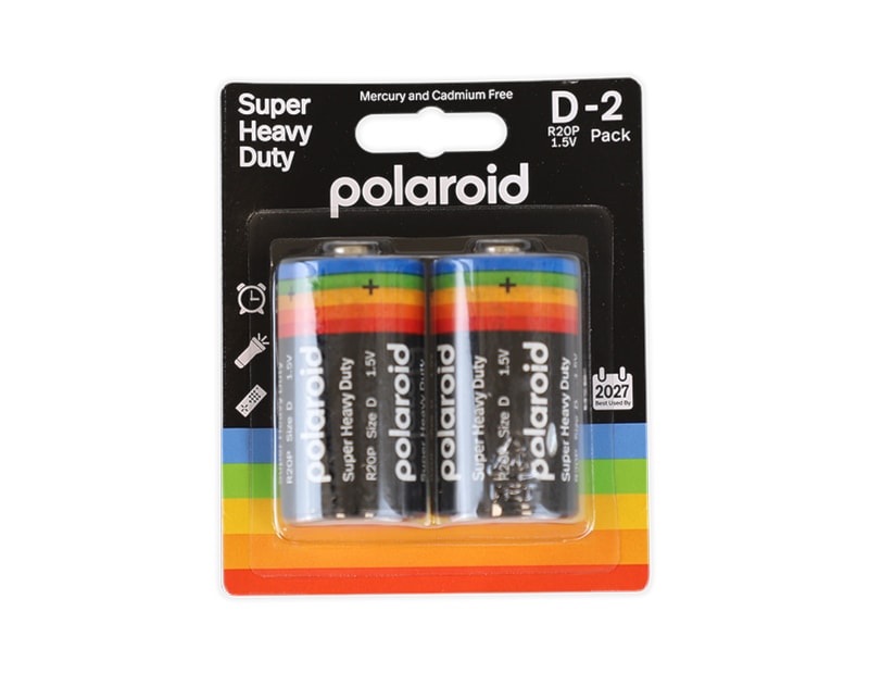 Wholesale POLAROID D HEAVY DUTY 2 PACK