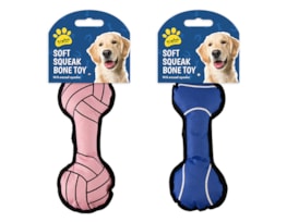 Wholesale Polyester Squeaky Dog Bone Toys