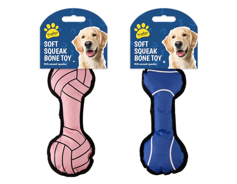 Wholesale Polyester Squeaky Dog Bone Toys