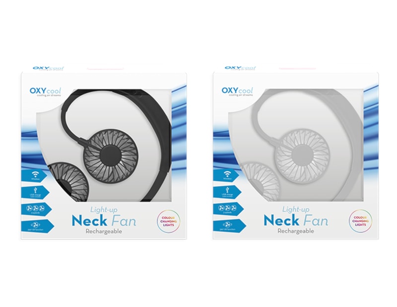 Wholesale Portable Neck Fan With Lights