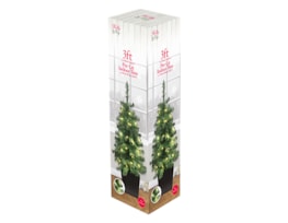 Wholesale Pre-Lit Christmas Potted Tree 3ft