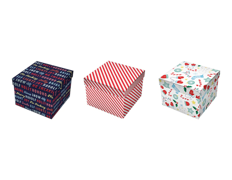 Wholesale Printed Gift Box Set | Bulk Buy Christmas Gift Bags & Boxes