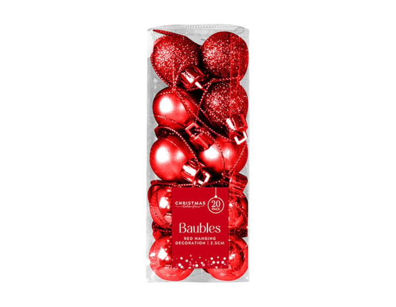 Wholesale Red Baubles