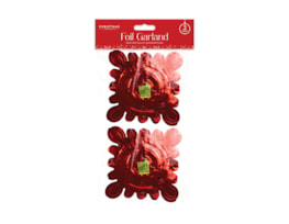 Wholesale Red Foil Garlands | Bulk Buy Christmas Decorations