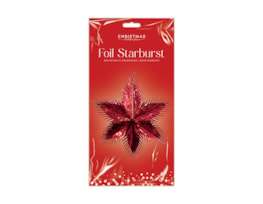 Wholesale Red Foil Starbursts