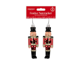 Wholesale Red Nutcracker Decorations - 2pk