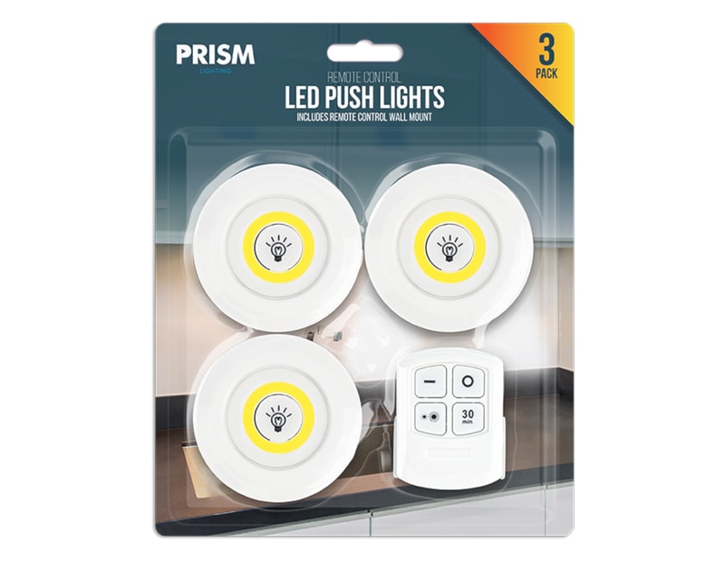 Wholesale Remote Control Push Lights | Gem imports Ltd.