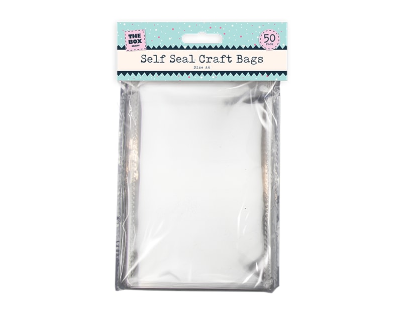 Wholesale Self Seal A6 Craft Bags Rectangle