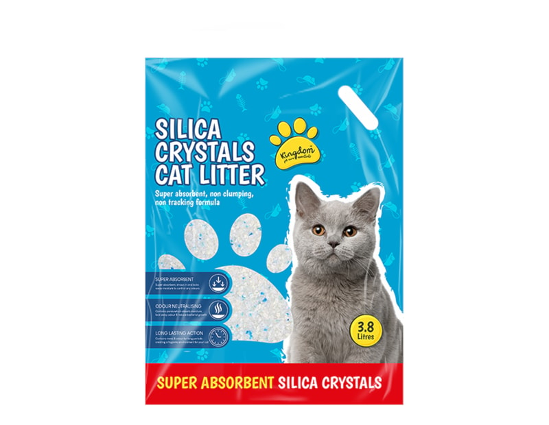 Wholesale Silica Crystals Cat Litter 3.8L