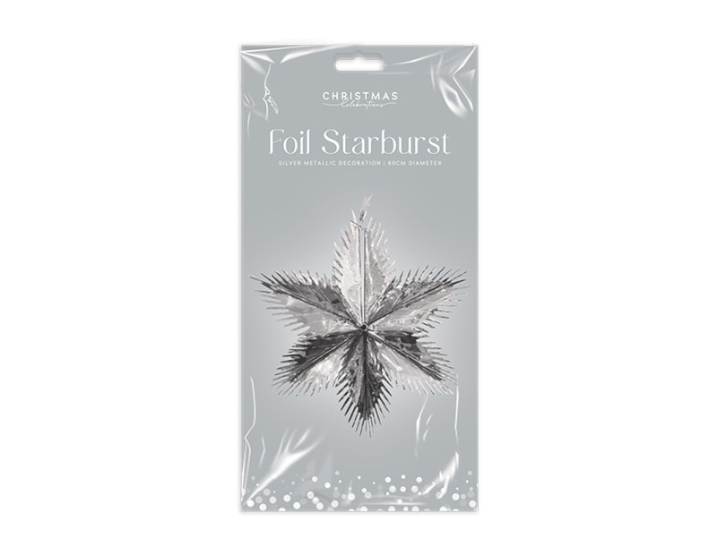 Wholesale Silver Foil Starbursts