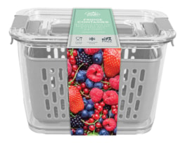 Wholesale Small Fridge Container with Removeable Basket