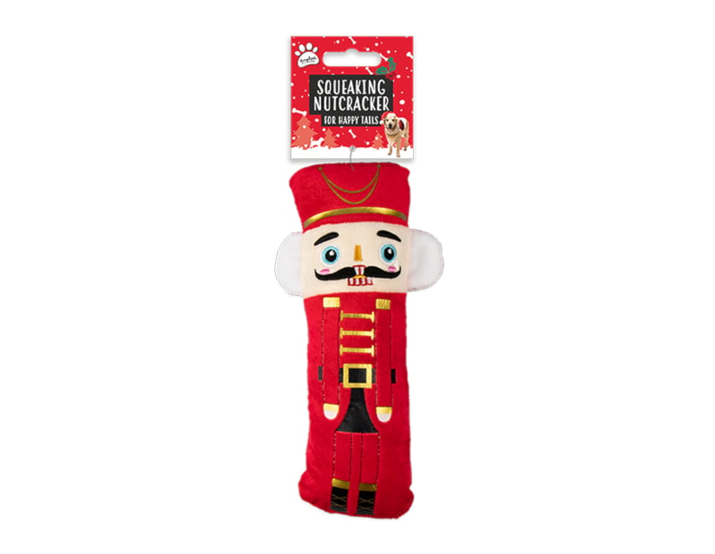 Wholesale Small Squeaking plush nutcracker