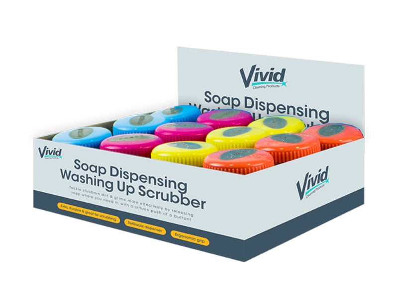 Wholesale Soap Dispensing Washing Up Scrubbers