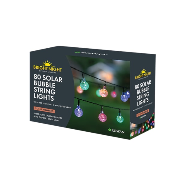 Wholesale Solar bubbles string lights multicoloured | Gem imports Ltd.