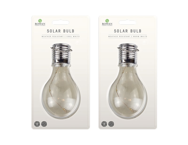 Wholesale Solar LED Clear Bulb Light | Gem imports Ltd.