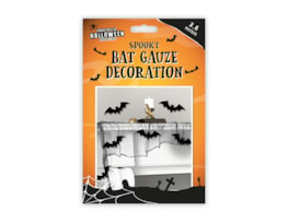 Wholesale Spooky Bat Gauze Decoration