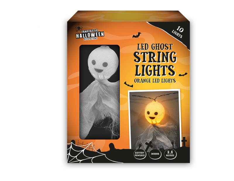 Wholesale Spooky Ghost String Lights 2.8M