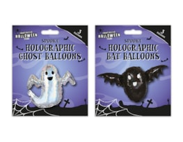 Wholesale Spooky Holographic Balloons 3pk