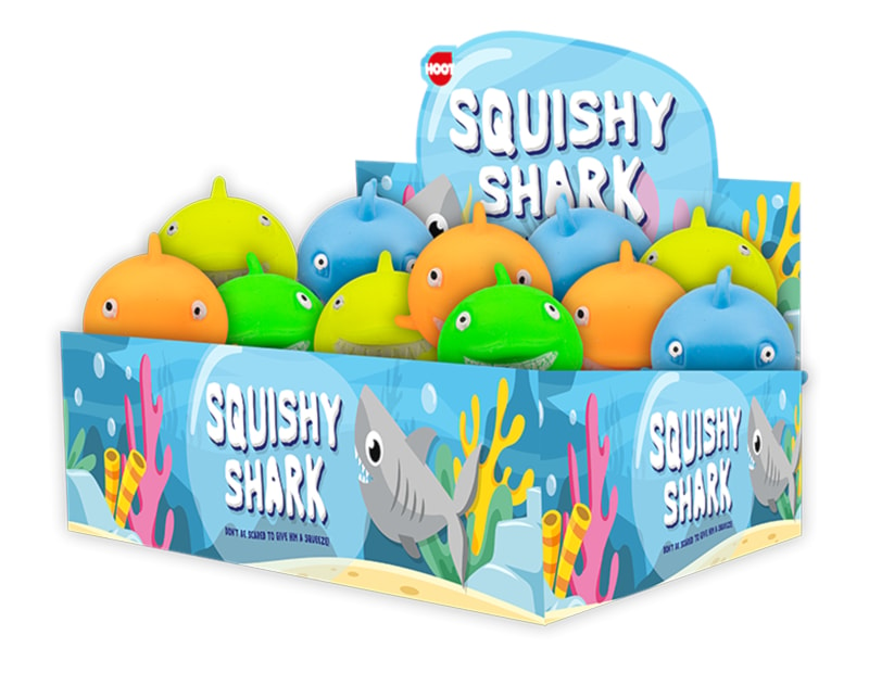 Wholesale Squishy Shark PDQ