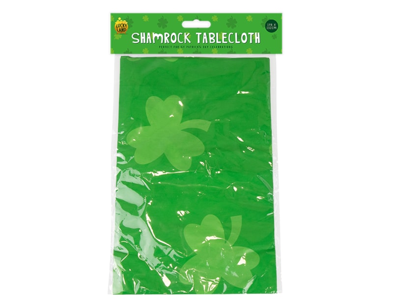 Wholesale St. Patricks Day Printed Tablecloth 178 x 132cm| Gem imports Ltd