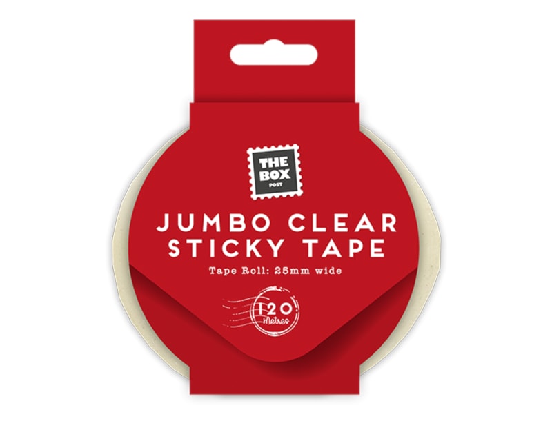 Wholesale Jumbo Clear Sticky Tape120m