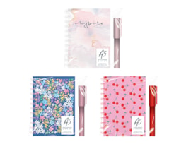 Wholesale A5 Wiro notepad & Pen set - Adult