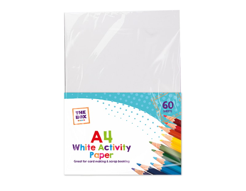 Wholesale A4 White Play Paper 60 Sheets