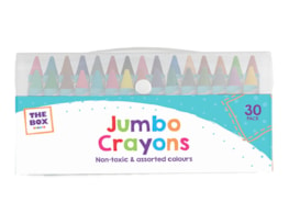 Wholesale Jumbo Crayons 30pk