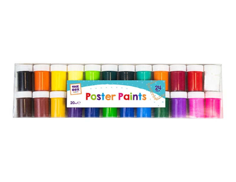 Wholesale Poster Paints 20ml 24pk