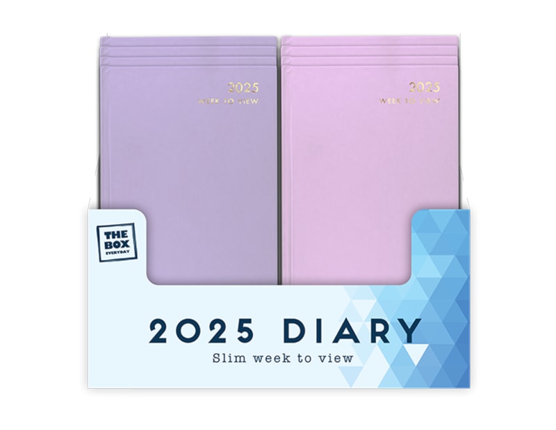 Wholesale 2025 Slim Week To View Diary PDQ