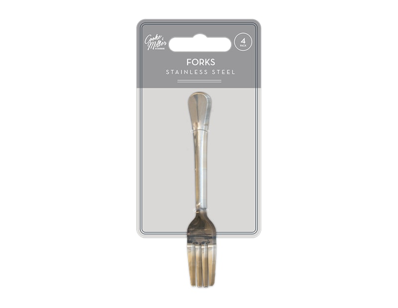 Wholesale Stainless Steel Forks 4pk